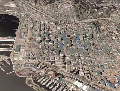 城市擴張 -San Diego from LIDAR