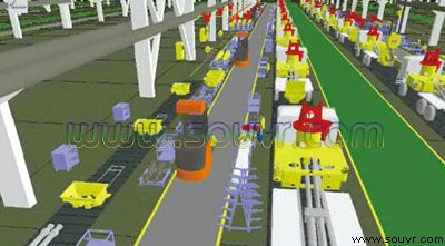 數字工廠虛擬現實系統